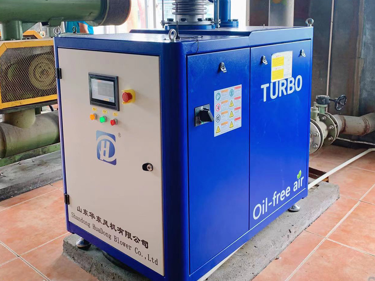 華東懸浮風(fēng)機案例-福建**污水處理廠